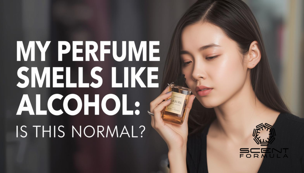 My Perfume Smells Like Alcohol: Is This Normal?