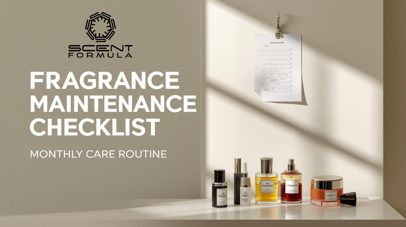 Fragrance Maintenance Checklist_ Monthly Care Routine